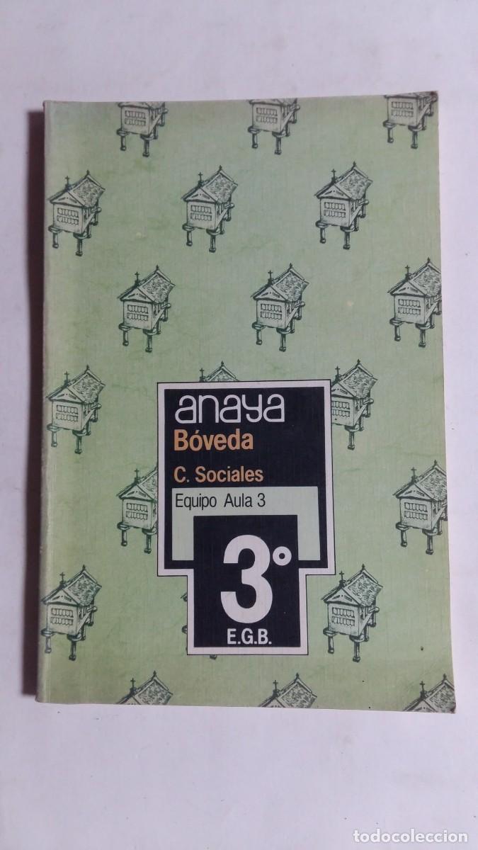 Libros de segunda mano: B&oacute;veda C. Sociales 3&deg; EGB, Ediciones Anaya - Foto 1