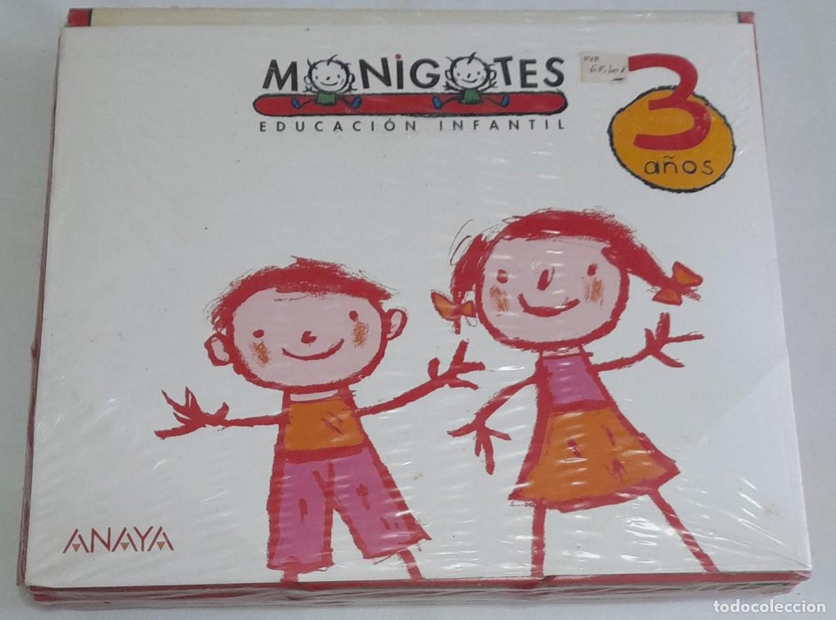 Libros de segunda mano: CARPETA MONIGOTES DE ANAYA, 3 A&Ntilde;OS, PRECINTADA - Foto 1