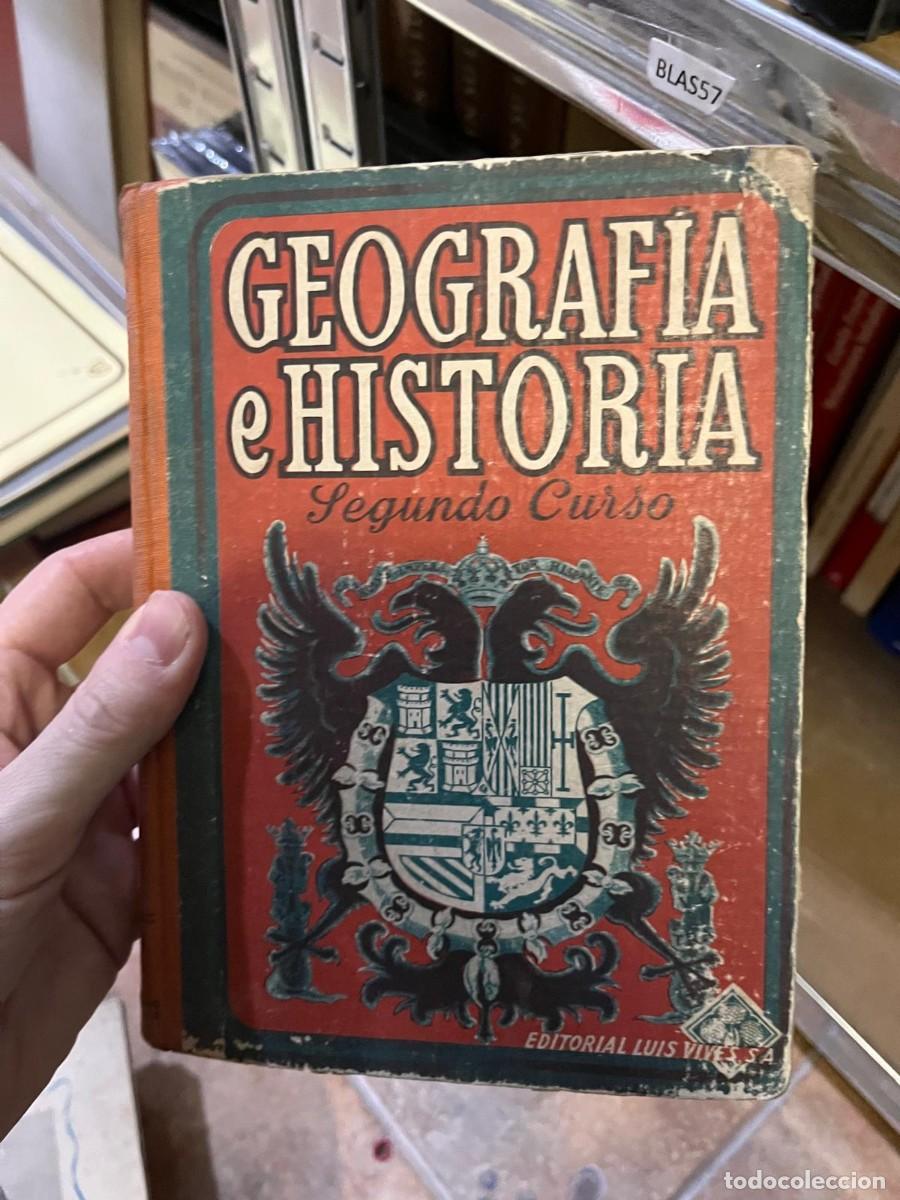 Libros de segunda mano: BLAS57 GEOGRAFIA E HISTORIA, SEGUNDO CURSO. USADO. - Foto 1