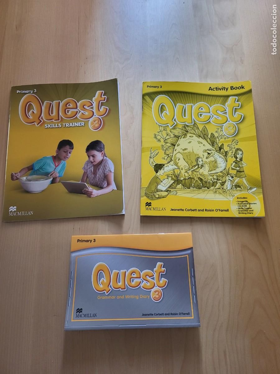 Libros de segunda mano: QUEST ACTIVITY BOOK+QUEST SKILL TRAINERS 3⁰ PRIMARIA - Foto 1