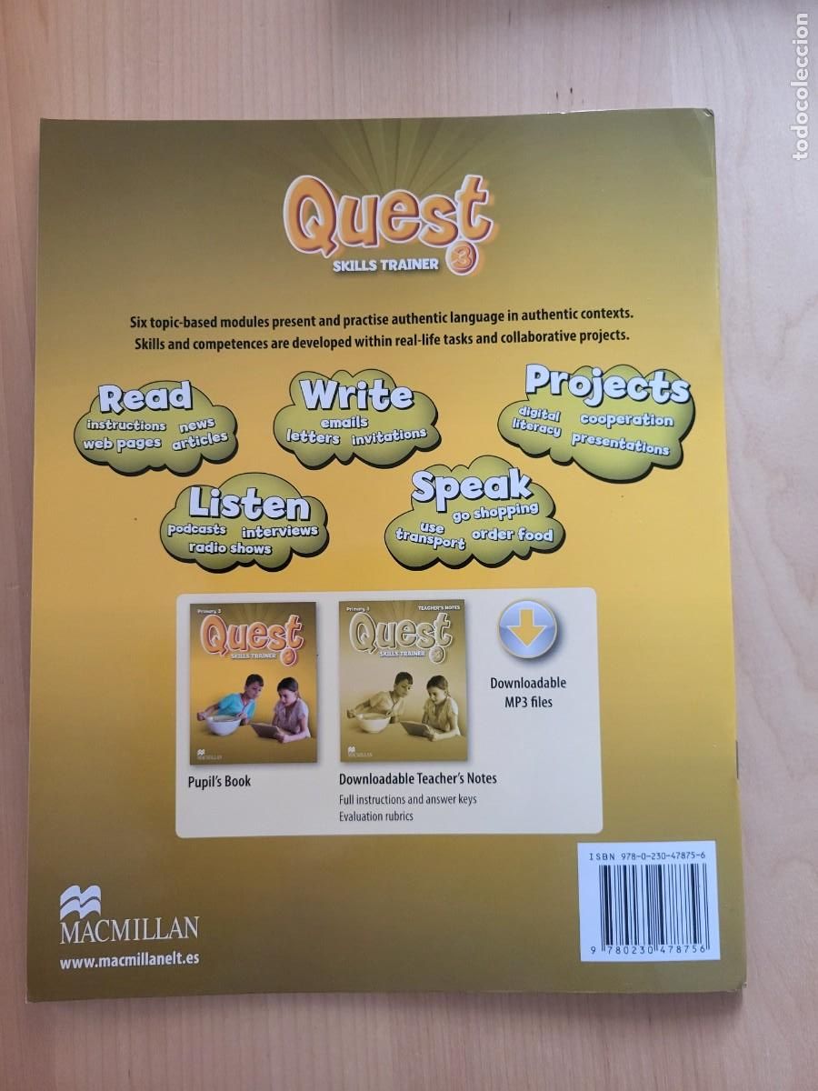 Libros de segunda mano: QUEST ACTIVITY BOOK+QUEST SKILL TRAINERS 3⁰ PRIMARIA - Foto 3