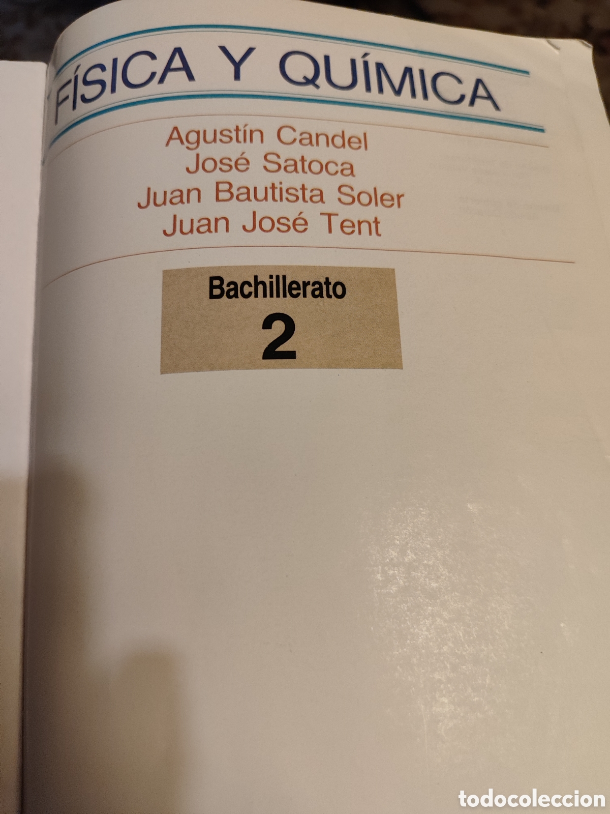 Libros de segunda mano: F&iacute;sica y Qu&iacute;mica. 2&deg; de Bachillerato - Foto 2