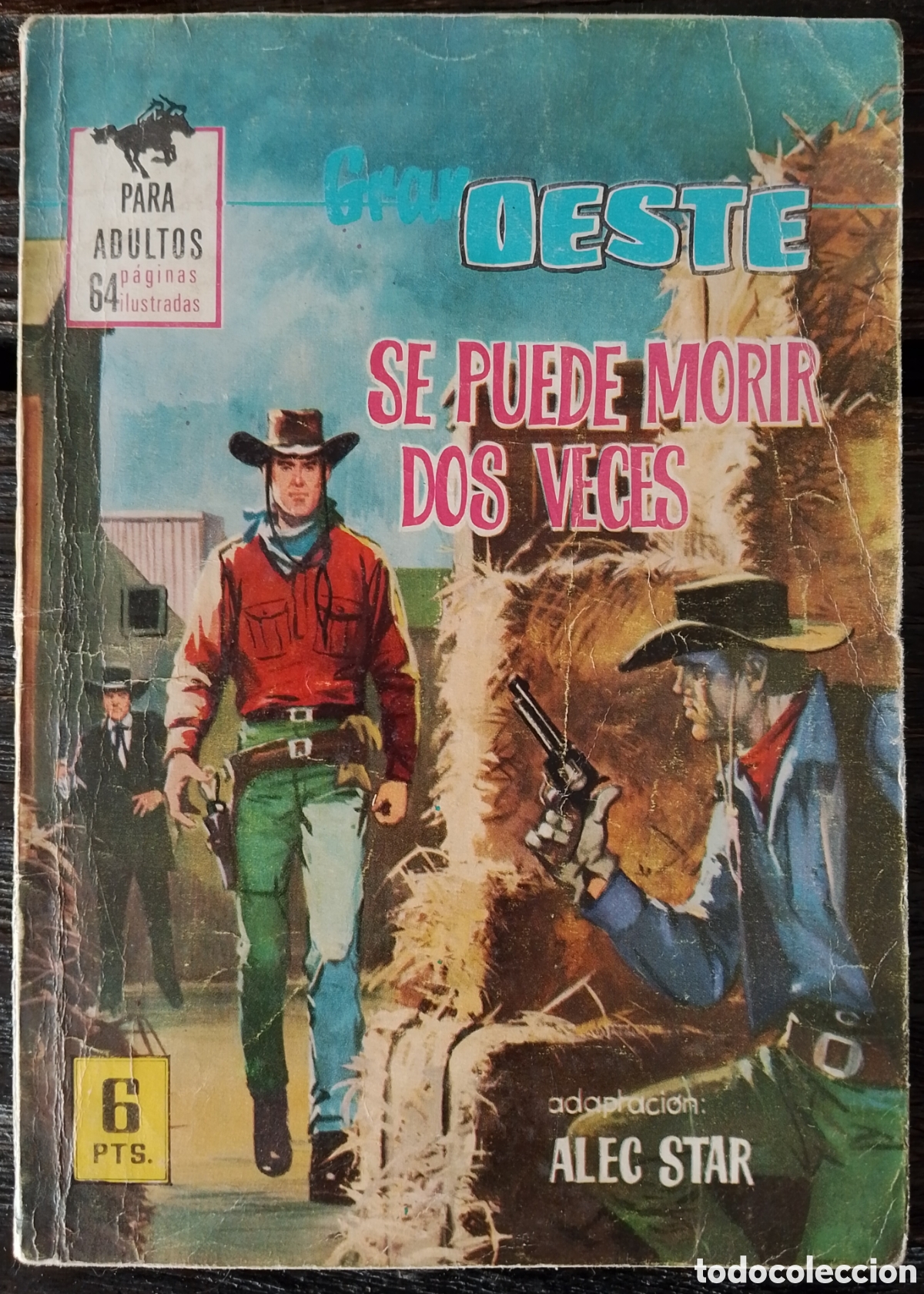 Libros de segunda mano: Gran Oeste se puede morir dos veces - Foto 1
