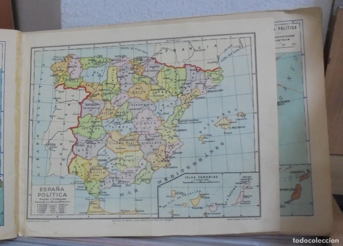 Libros de segunda mano: Atlas escolar moderno - Foto 3