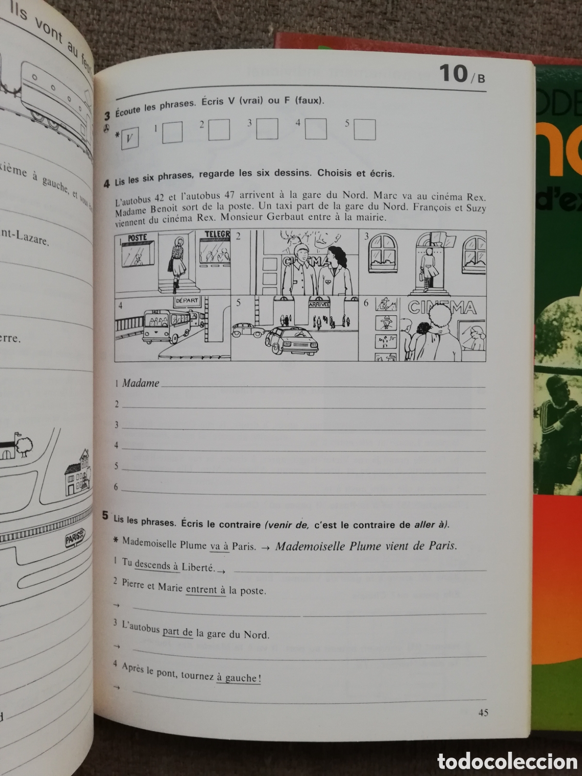 Libros de segunda mano: Methode Orange libro teor&iacute;a 1 y Cahier dexercices 1, 2 y 3 - Foto 4