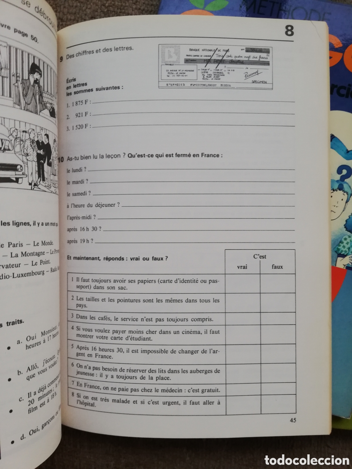 Libros de segunda mano: Methode Orange libro teor&iacute;a 1 y Cahier dexercices 1, 2 y 3 - Foto 5