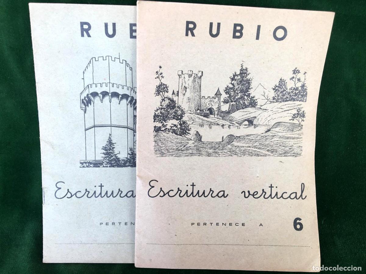 Libros de segunda mano: Lote de 2 cuadernillos de caligraf&iacute;a Rubio - Foto 1