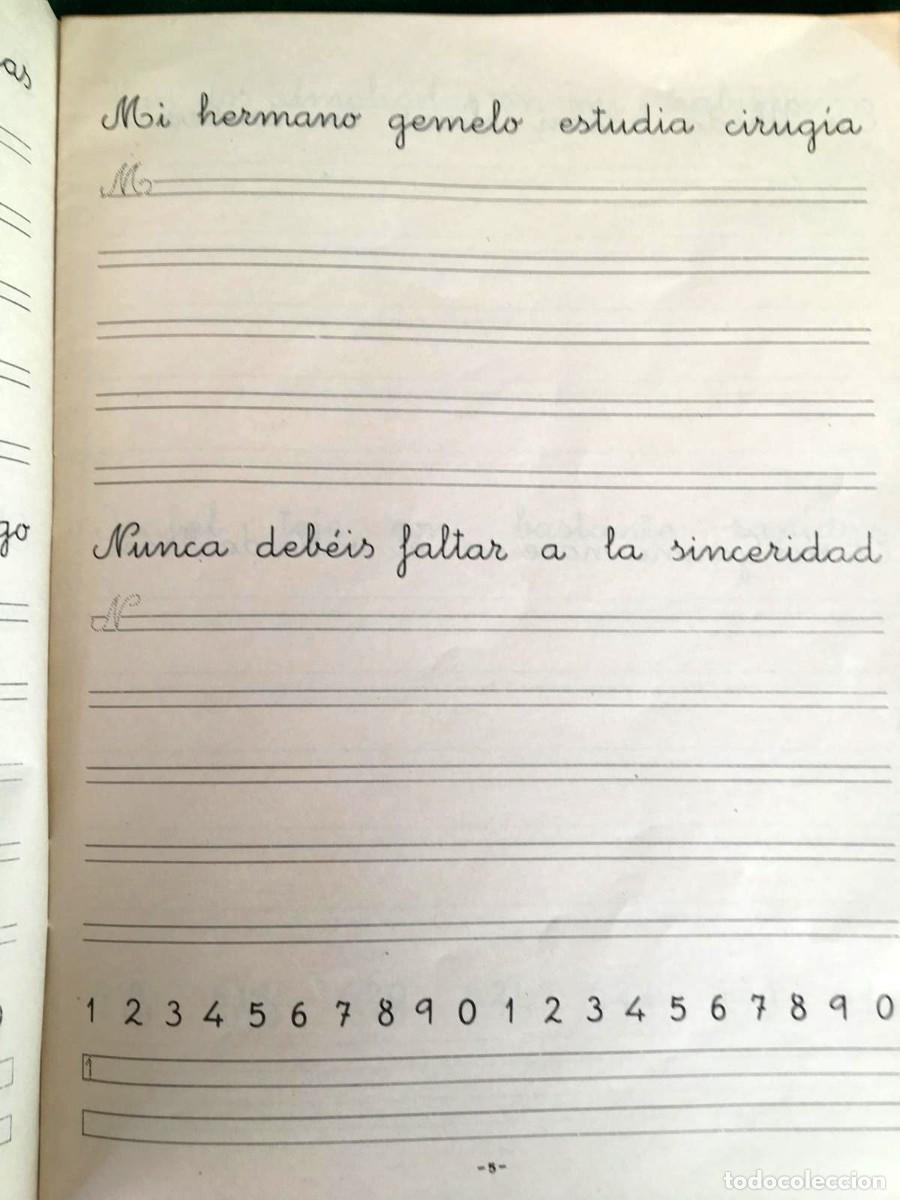 Libros de segunda mano: Lote de 2 cuadernillos de caligraf&iacute;a Rubio - Foto 8
