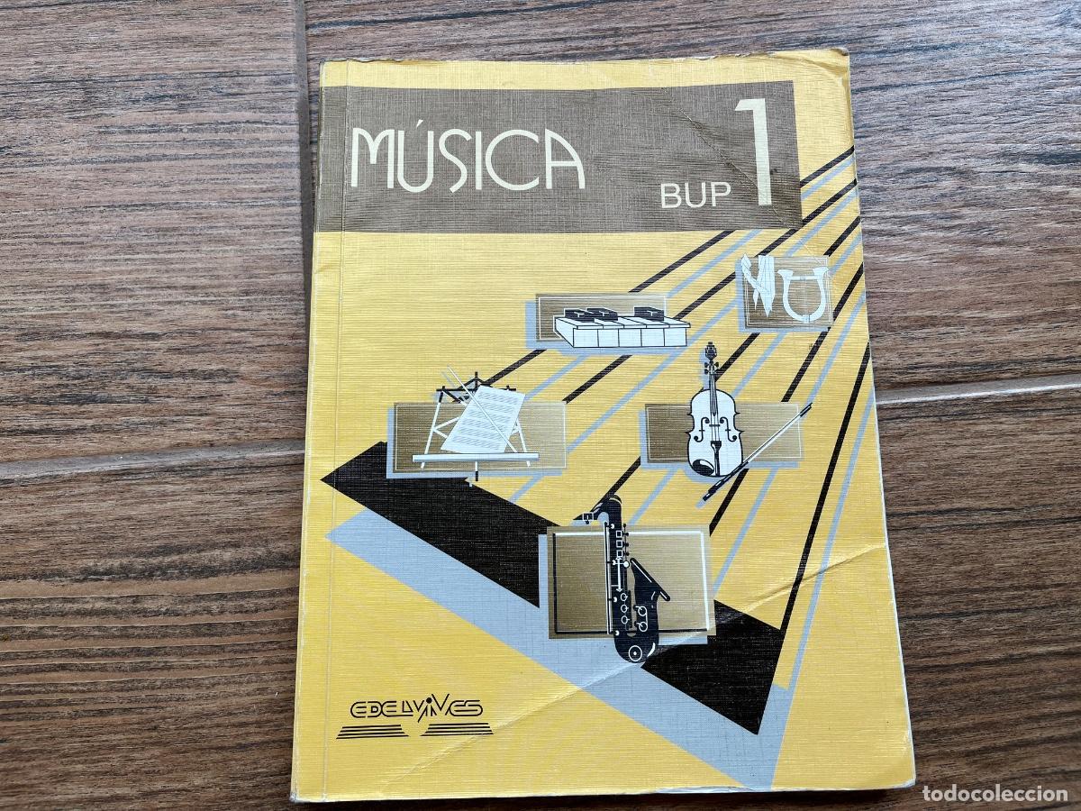 Libros de segunda mano: Libro de M&uacute;sica. 1 BUP. Edit Edelvives - Foto 1