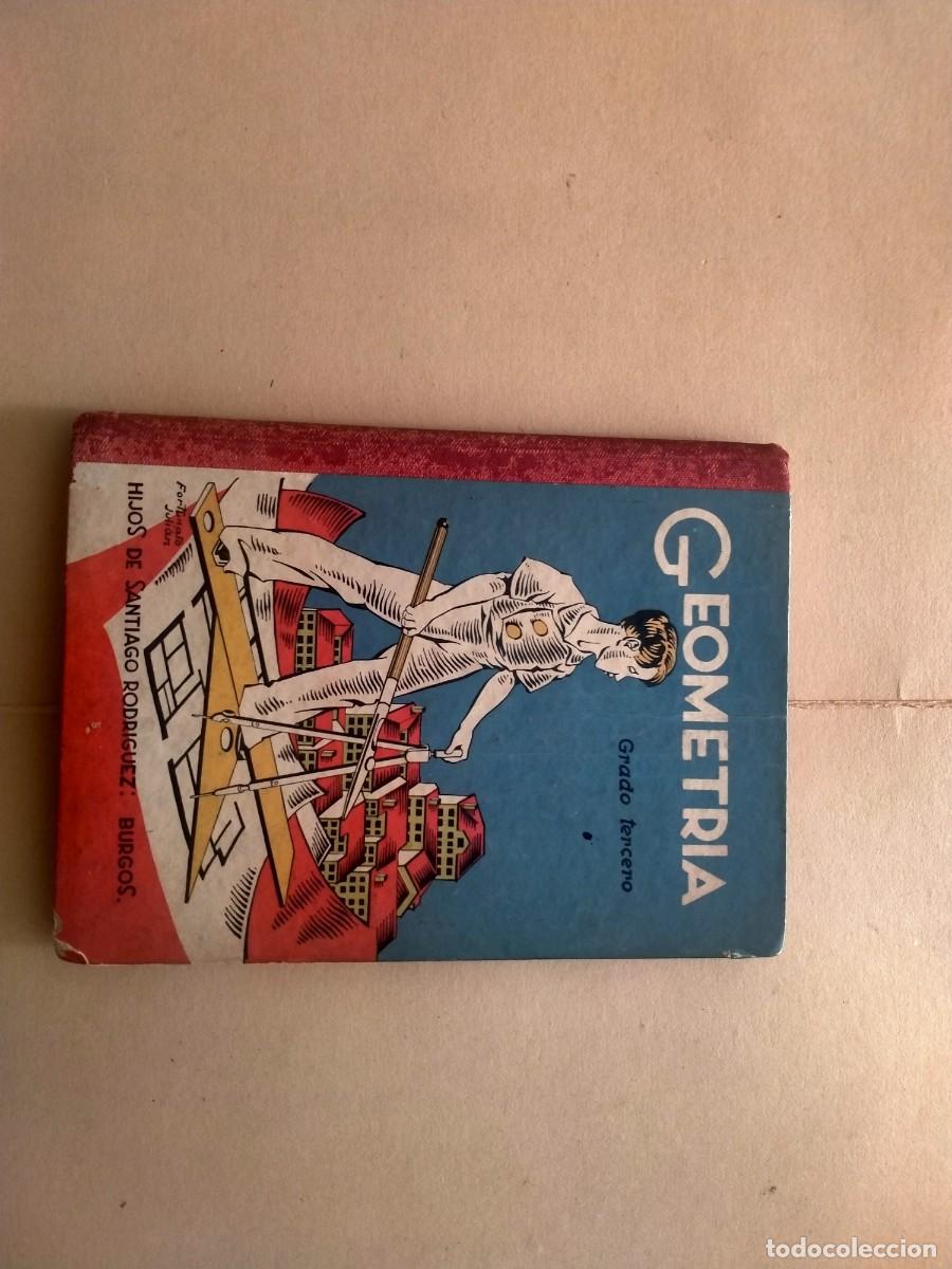 Libros de segunda mano: libro de colegio geometria de santiago rodriguez - Foto 1