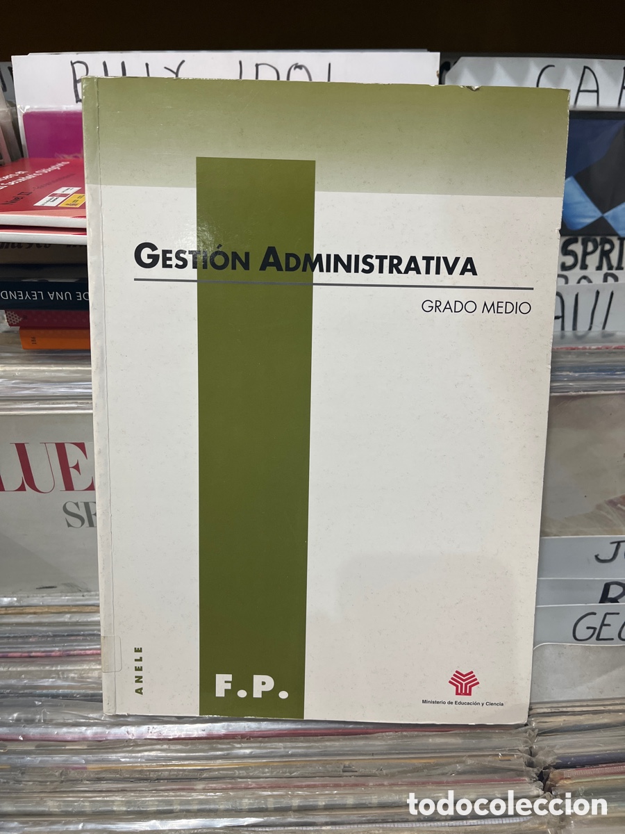 Libros de segunda mano: gesti&oacute;n administrativa grado medio fp anele - Foto 1