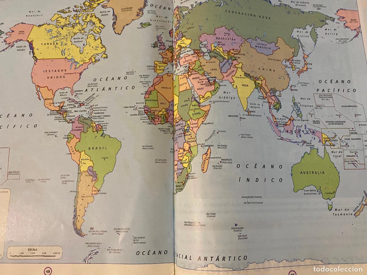 Libros de segunda mano: atlas geografico e historico 6 primaria sm - Foto 4