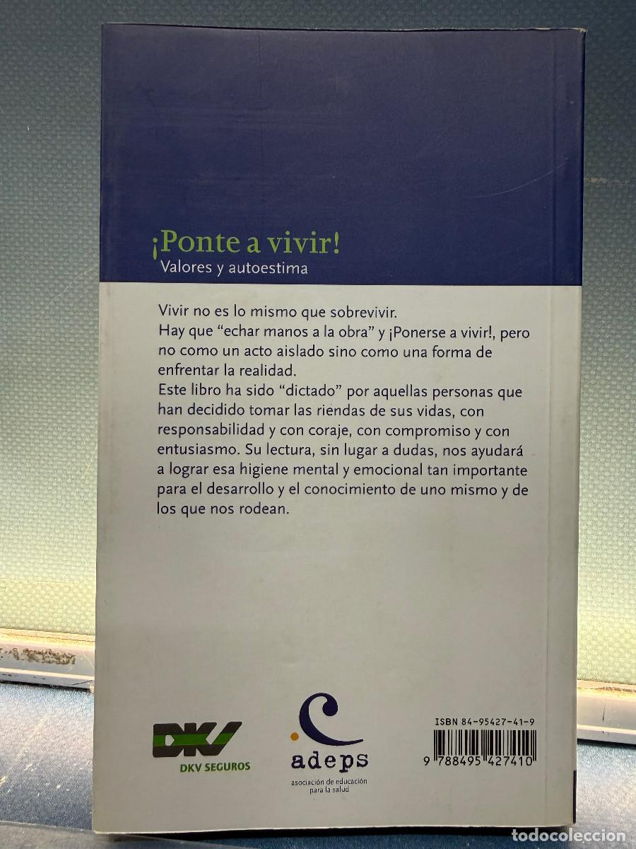 Libros de segunda mano: &iexcl;Ponte a vivir! Valores y autoestima - Libro - Foto 3