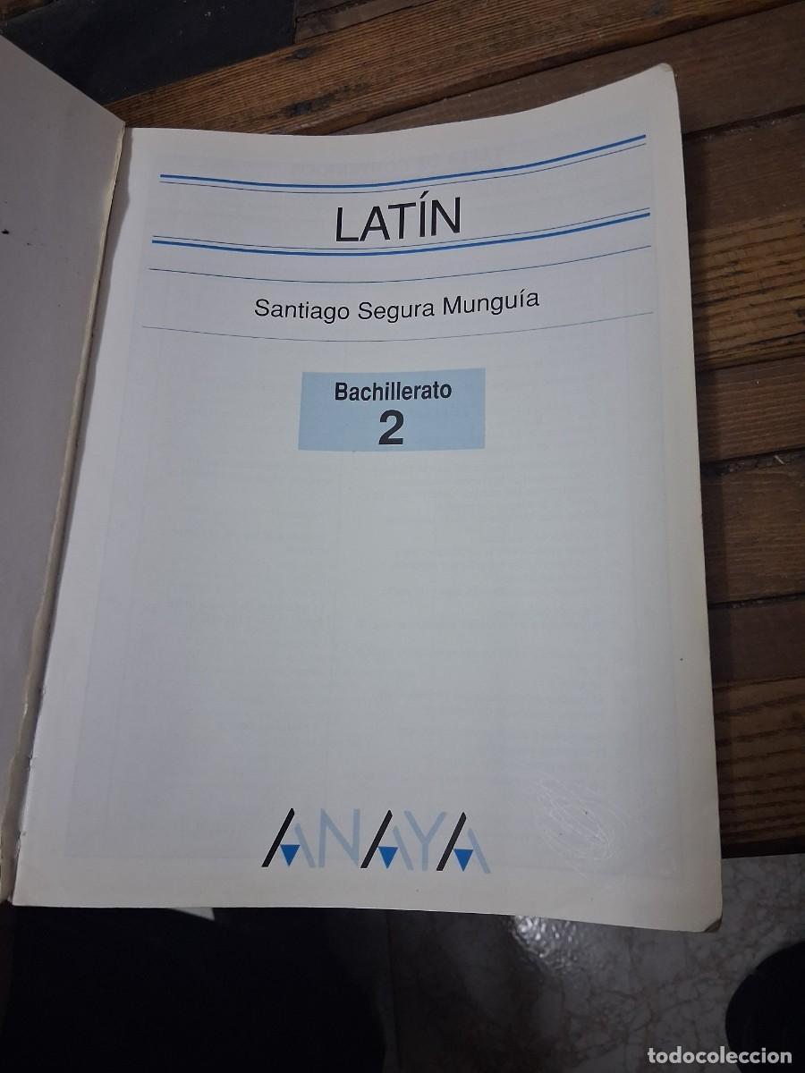 Libros de segunda mano: Libro Lat&iacute;n Bachillerato 2 Anaya - Foto 2