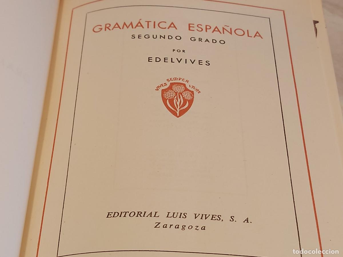 Libros de segunda mano: LOS LIBROS DE ENTONCES / GRAM&Aacute;TICA / SEGUNDO GRADO / EJEMPLAR NUEVO - Foto 2
