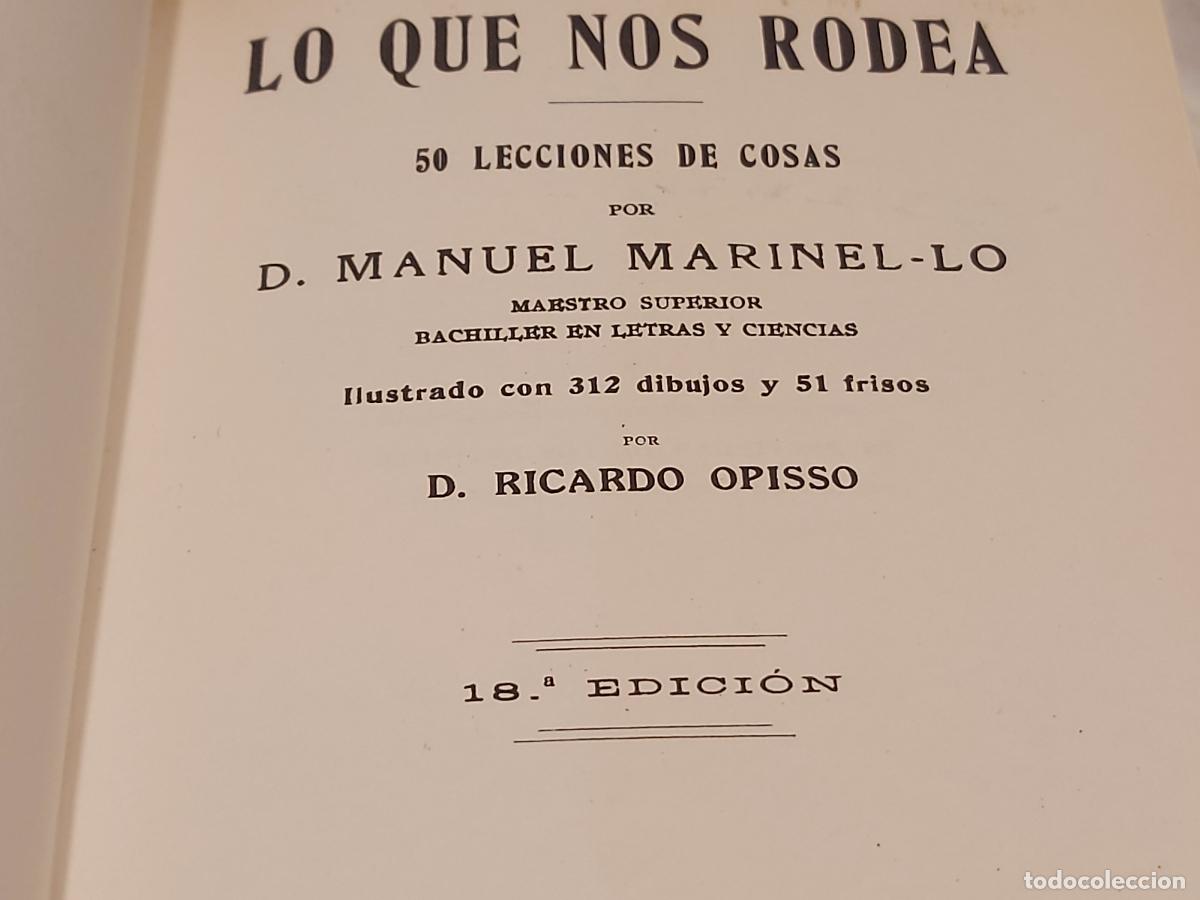 Libros de segunda mano: LOS LIBROS DE ENTONCES / LO QUE NOS RODEA / EJEMPLAR NUEVO - Foto 2
