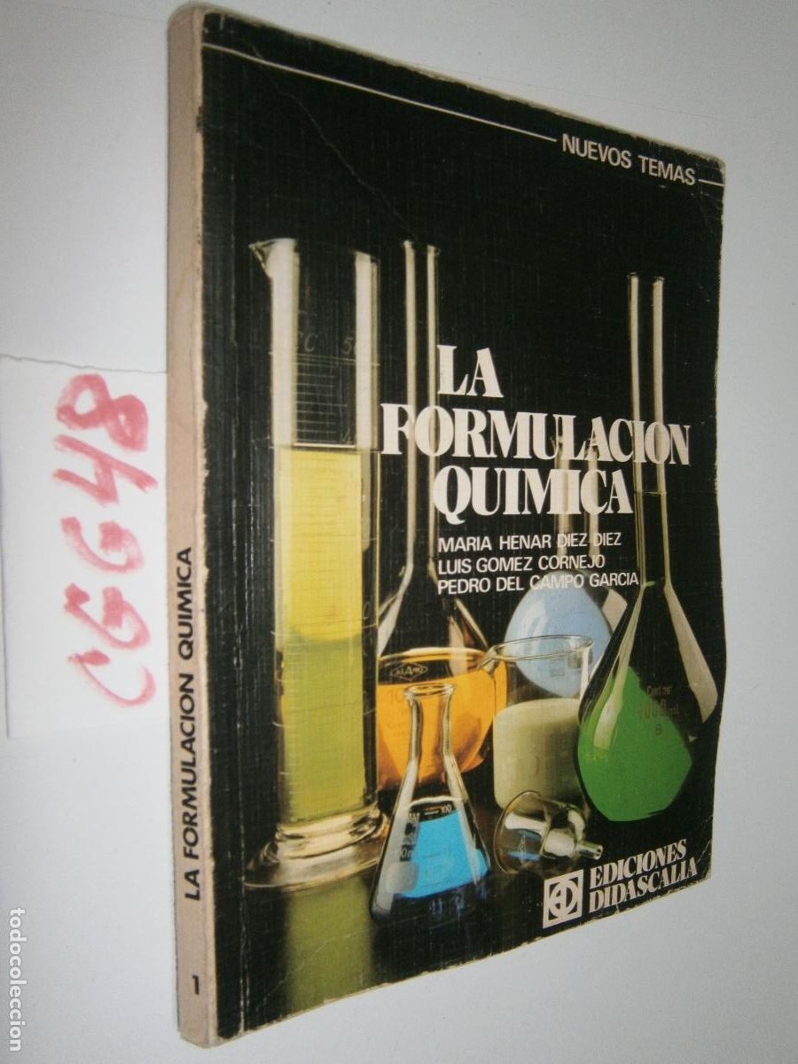 Libros de segunda mano: ANTIGUO LIBRO DE TEXTO - LA FORMULACION QUIMICA - Foto 1