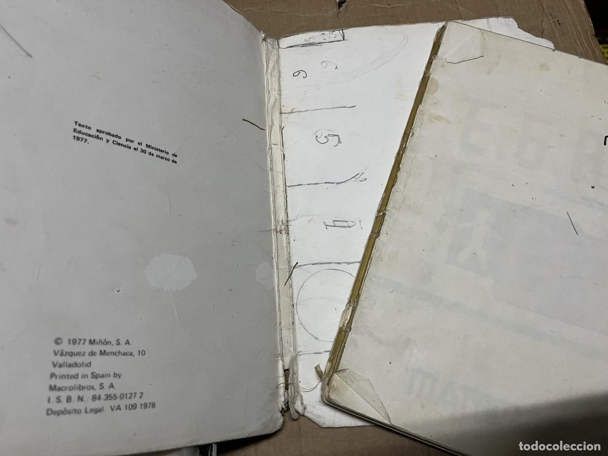 Libros de segunda mano: LIBRO DE TEXTO MATEMATICAS 1&ordm; EGB EDITORIAL MI&Ntilde;ON ALVAREZ 1977 - Foto 4