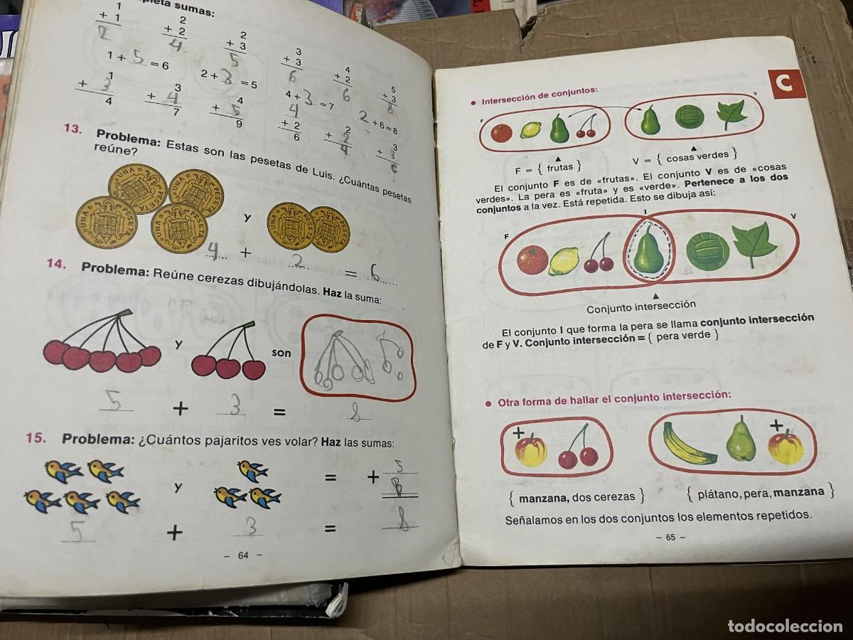 Libros de segunda mano: LIBRO DE TEXTO MATEMATICAS 1&ordm; EGB EDITORIAL MI&Ntilde;ON ALVAREZ 1977 - Foto 5