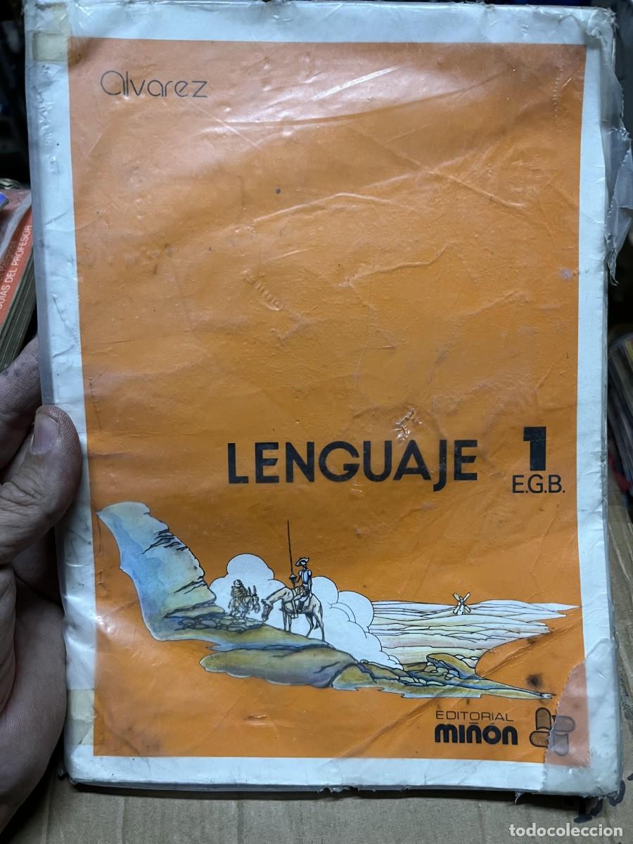 Libros de segunda mano: LIBRO DE TEXTO LENGUAJE 1&ordm; EGB EDITORIAL MI&Ntilde;ON ALVAREZ 1977 - Foto 1