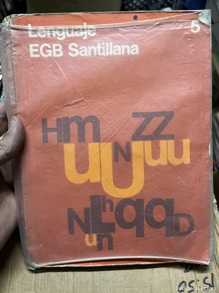 Libros de segunda mano: LIBRO DE TEXTO LENGUAJE SANTILLANA 5&ordm; EGB 1976 - Foto 1