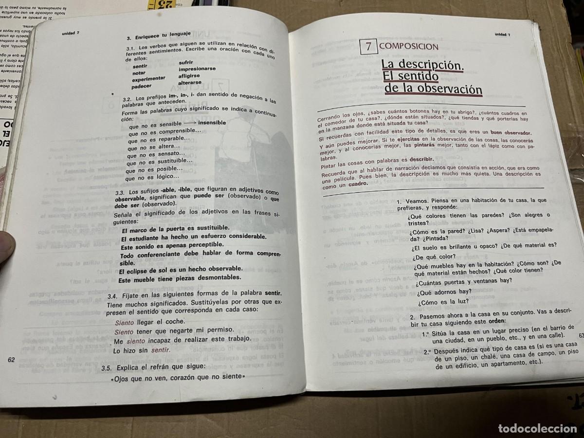 Libros de segunda mano: LIBRO DE TEXTO LENGUAJE SANTILLANA 5&ordm; EGB 1976 - Foto 4