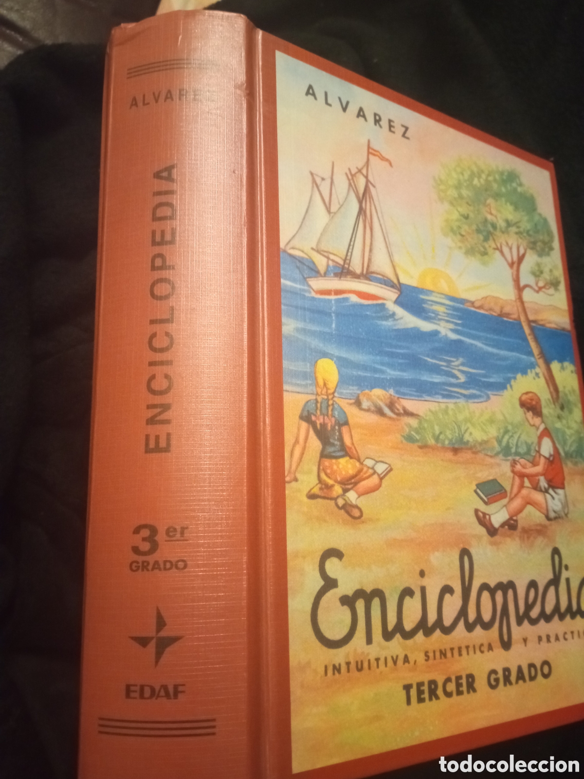 Libros de segunda mano: Enciclopedia &Aacute;lvarez Tercer grado, Facsimil de 1997 - Foto 3
