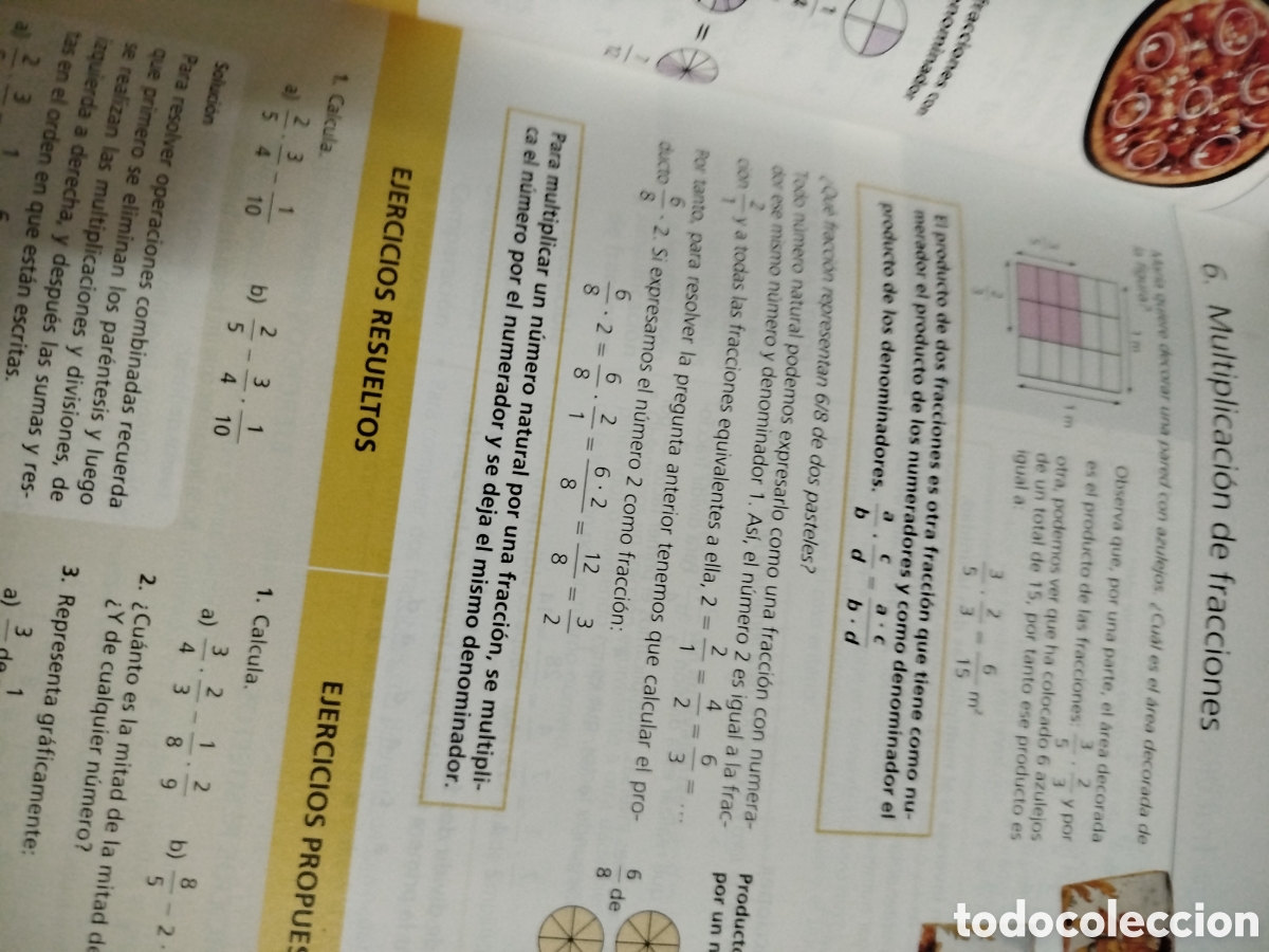 Libros de segunda mano: Matem&aacute;ticas secundaria santillana. 1 eso. - Foto 4