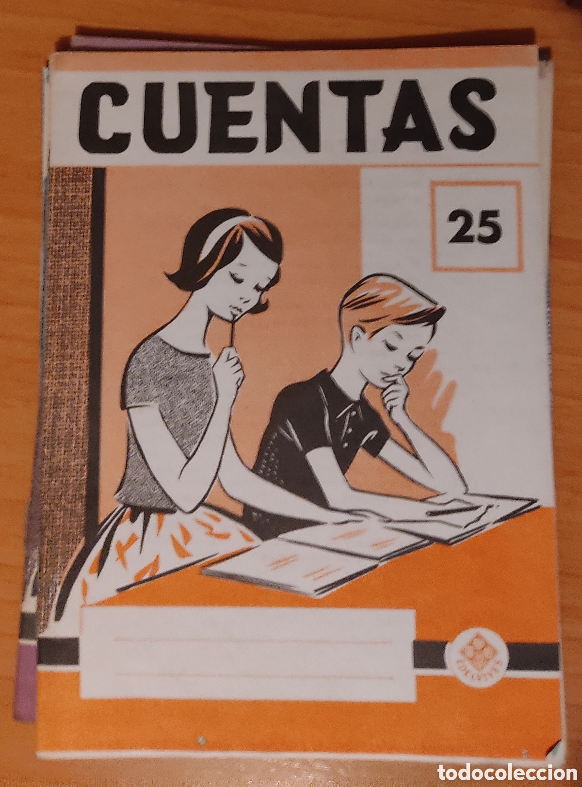 Libros de segunda mano: Cuadernillo Cuentas Edelvives n&ordm; 25 - Foto 1