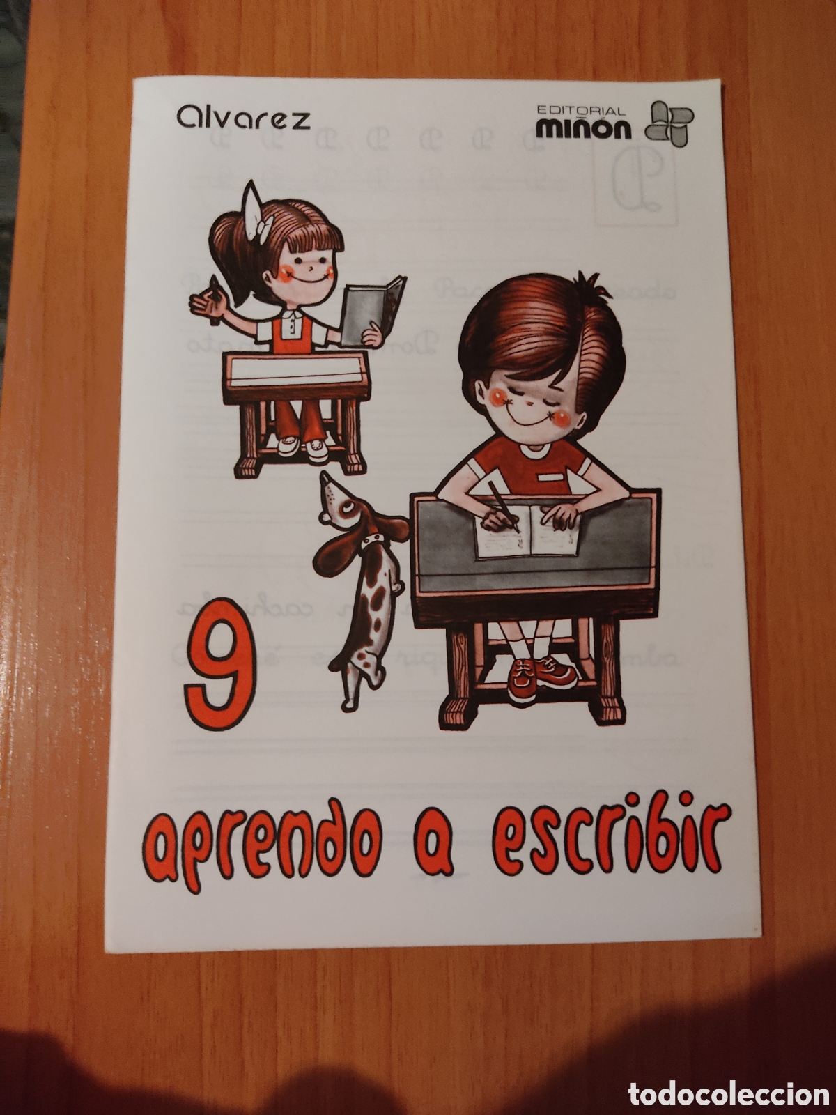 Libros de segunda mano: Cuadernillo aprendo a escribir Alvarez n&ordm; 9, Editorial Mi&ntilde;on - Foto 1