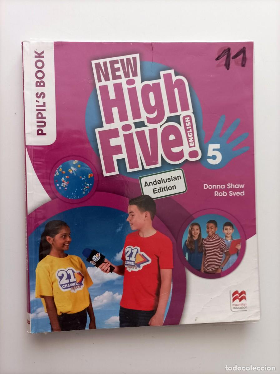 Libros de segunda mano: LIBRO DE TEXTO INGL&Eacute;S 5&ordm; PRIMARIA: NEW HIGH FIVE - Foto 1