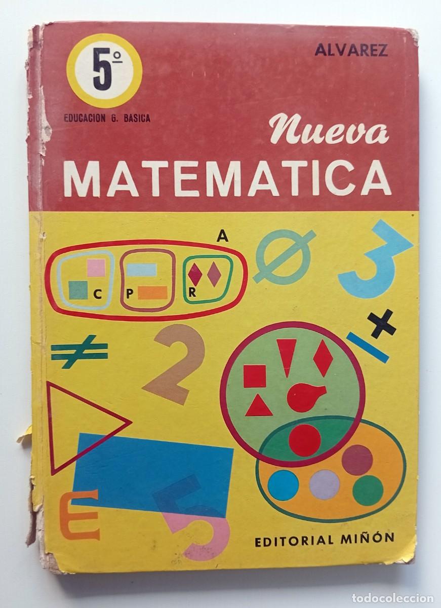 Libros de segunda mano: LIBRO DE TEXTO NUEVA MATEM&Aacute;TICA 5&ordm; E.G.B. - Foto 1