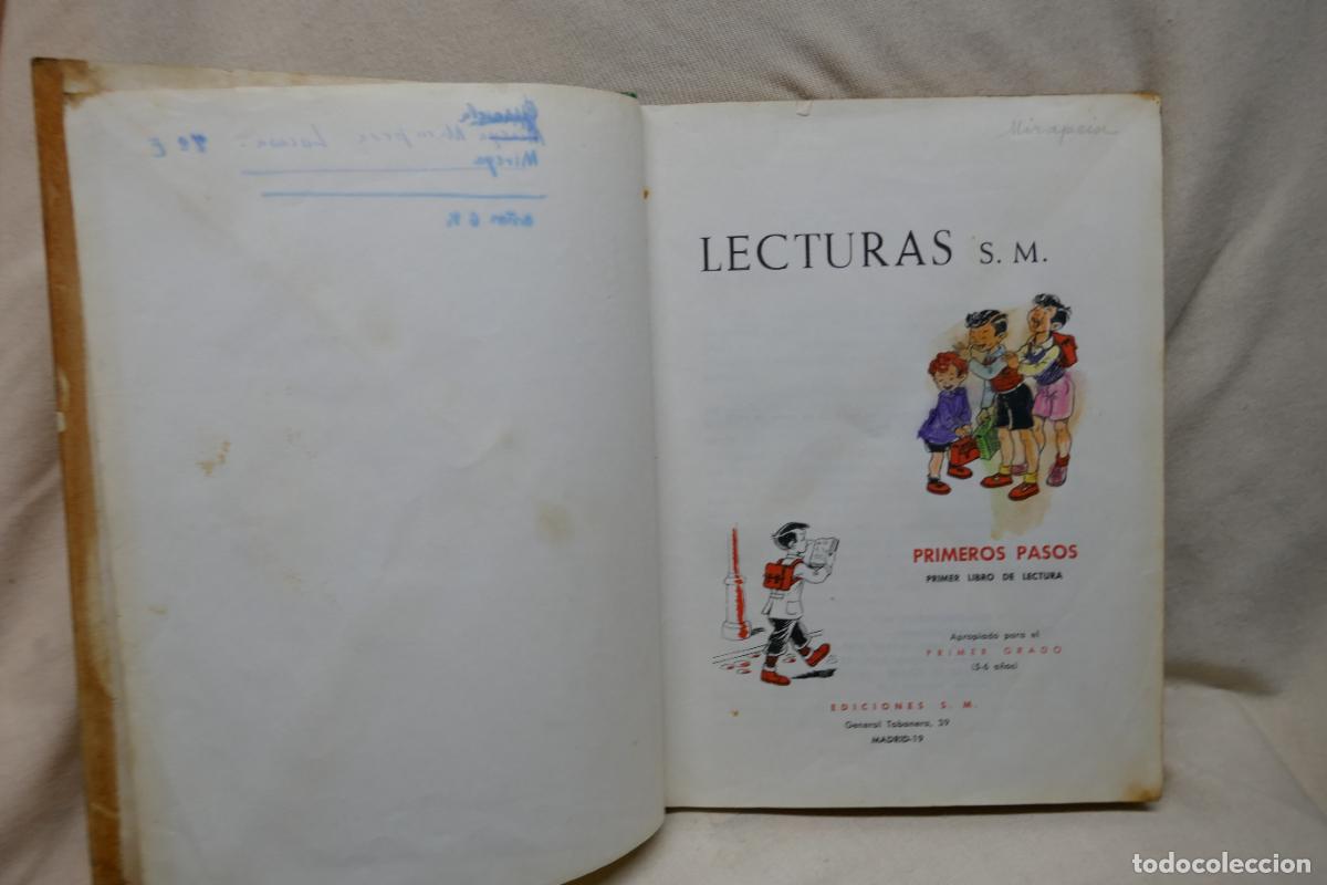 Libros de segunda mano: Lecturas Primeros Pasos ( Primer Libro de Lectura ) Ediciones S. M. - Foto 6