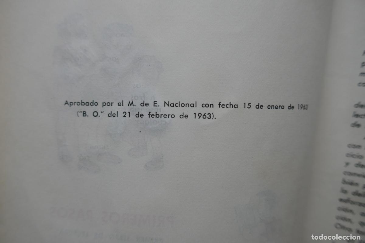 Libros de segunda mano: Lecturas Primeros Pasos ( Primer Libro de Lectura ) Ediciones S. M. - Foto 8