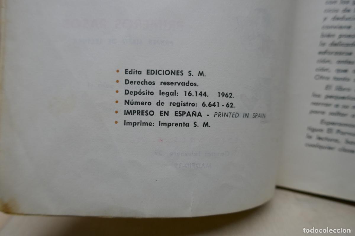 Libros de segunda mano: Lecturas Primeros Pasos ( Primer Libro de Lectura ) Ediciones S. M. - Foto 9