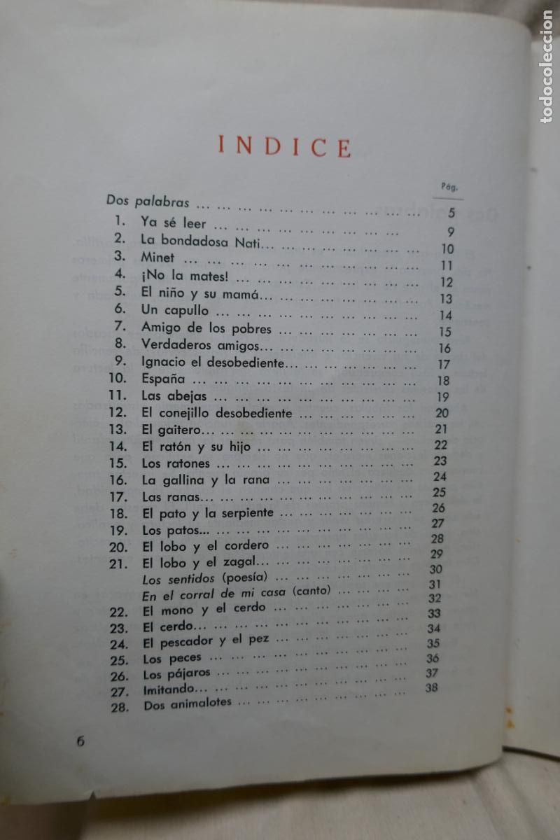 Libros de segunda mano: Lecturas Primeros Pasos ( Primer Libro de Lectura ) Ediciones S. M. - Foto 22