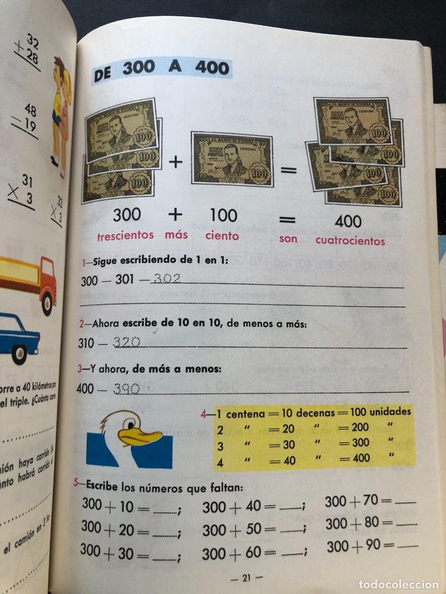 Libros de segunda mano: MATEMATICAS / ALVAREZ / CURSO SEGUNDO ( 2&ordm; ) 2 CUADERNOS ( 1-2) MI&Ntilde;ON 1966 / - Foto 2