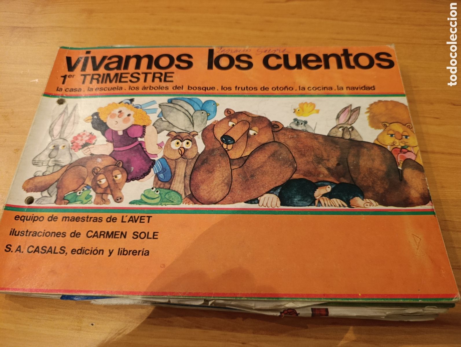 Libros de segunda mano: Vivamos los cuentos. 1974. Carmen Sole. - Foto 1