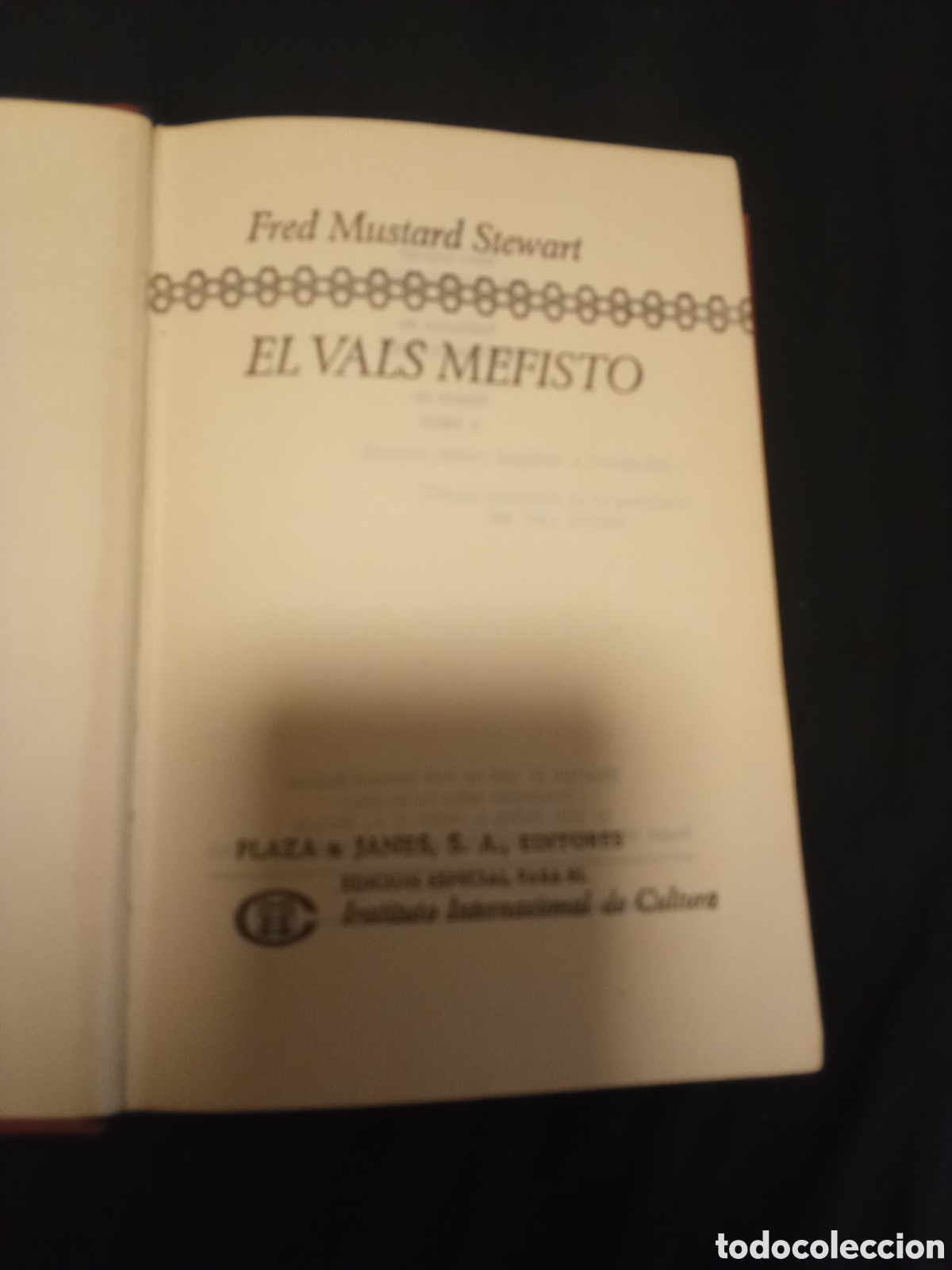 Libros de segunda mano: LIBRO DE FRED MUSTARD STEWART EL VALS MEFISTO 1973 - Foto 1