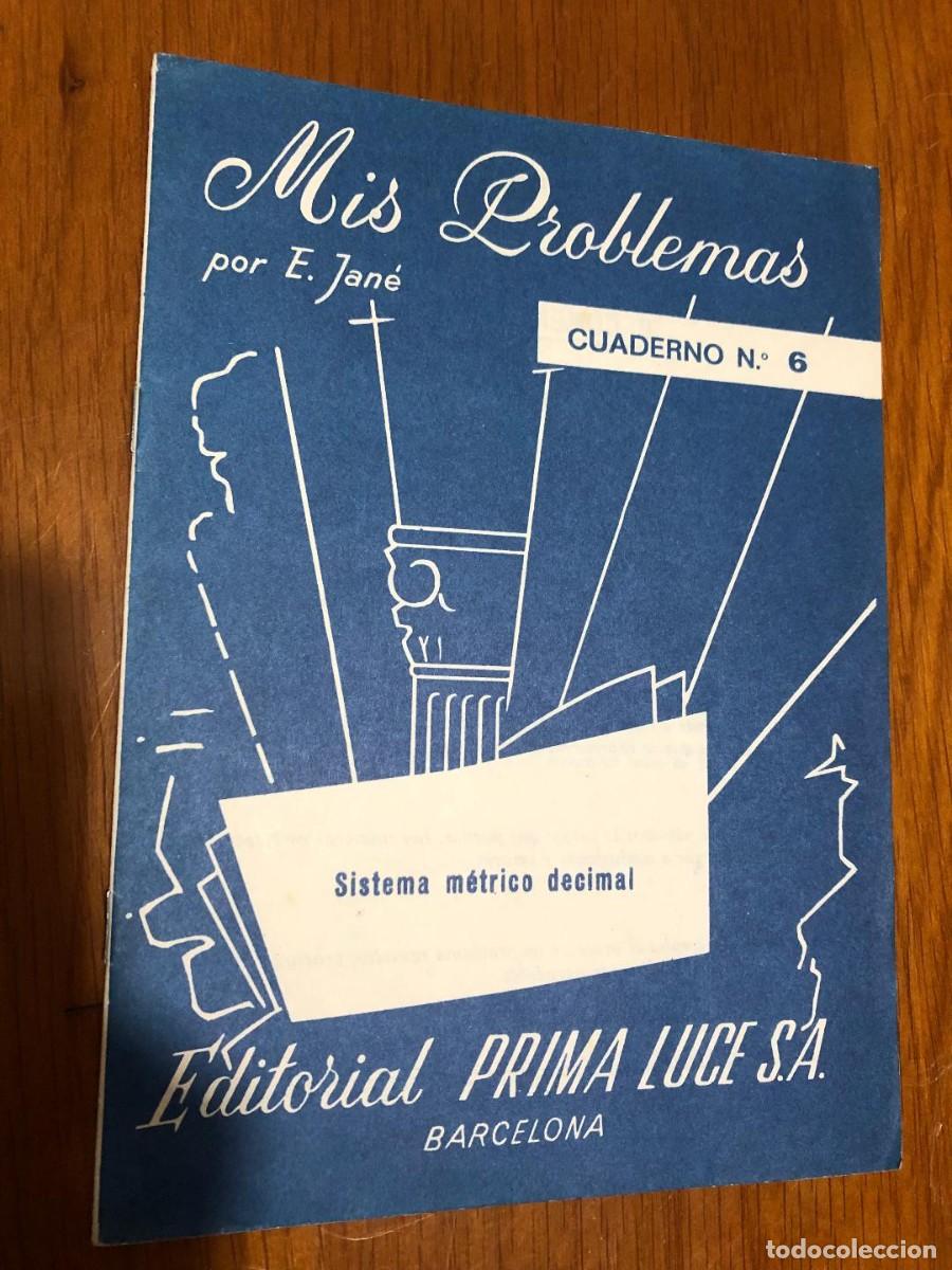 Libros de segunda mano: Cuadernillo libro Mis Problemas 6 Jan&eacute; Prima Luce 1975 - Foto 1