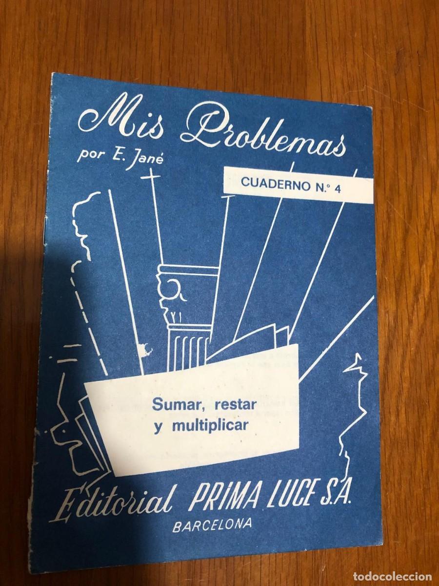Libros de segunda mano: Cuadernillo libro Mis Problemas 4 Jan&eacute; Prima Luce 1975 - Foto 1