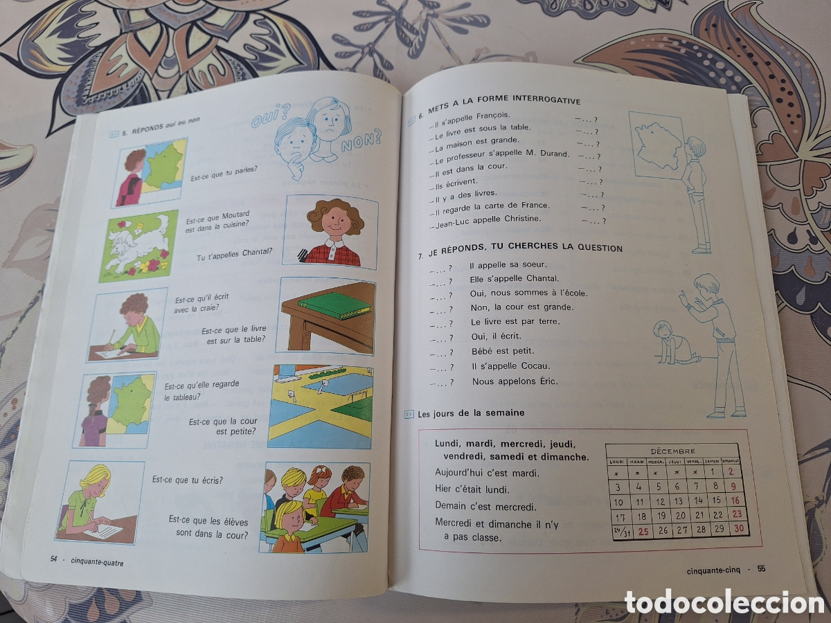 Libros de segunda mano: Je commence Frances 6 EGB 1991 - Foto 8