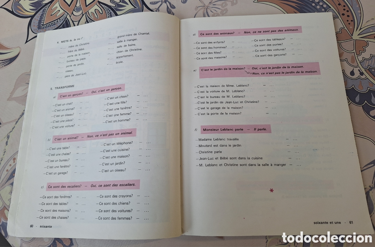 Libros de segunda mano: Je commence Frances 6 EGB 1991 - Foto 9
