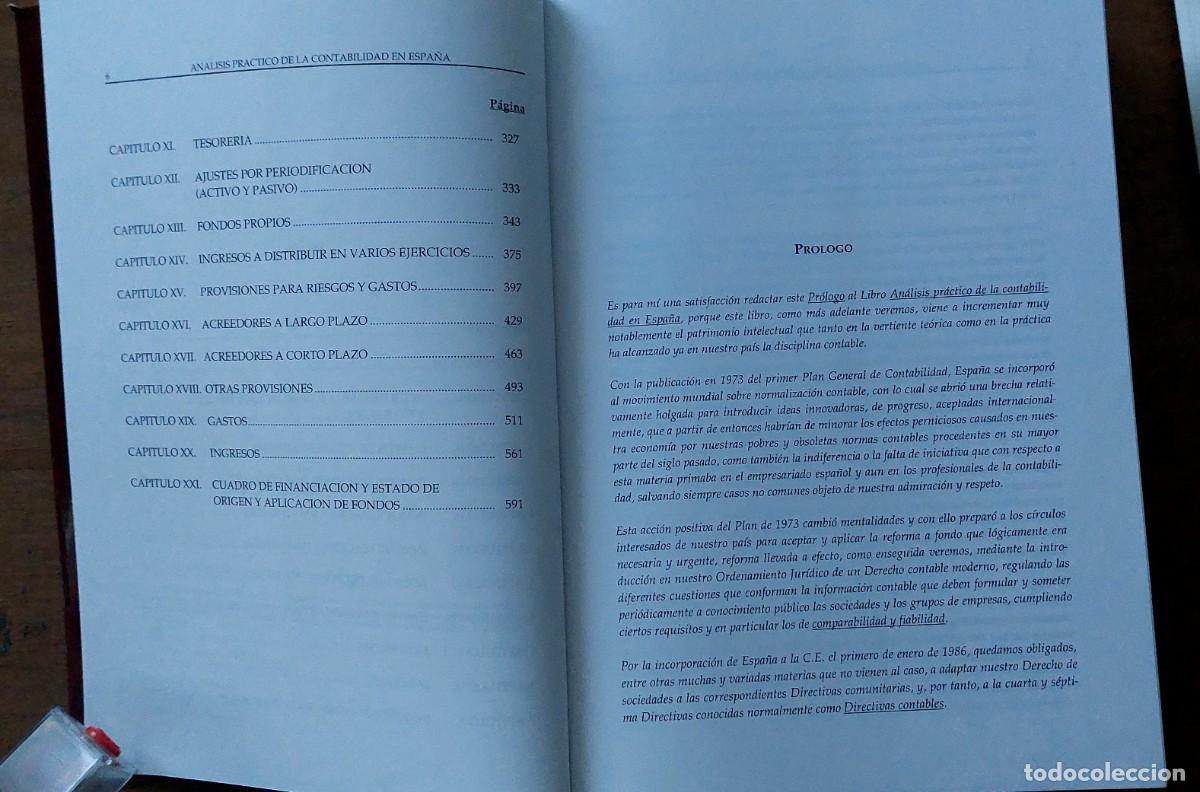 Libros de segunda mano: An&aacute;lisis pr&aacute;ctico de contabilidad en Espa&ntilde;a - Foto 3