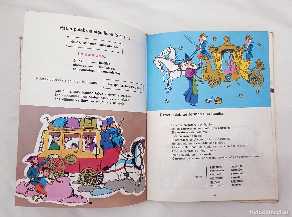 Libros de segunda mano: LIBRO DE TEXTO LENGUAJE 2&ordm; EGB - EDICI&Oacute;N PRIMA LUCE - 1972 - Foto 5