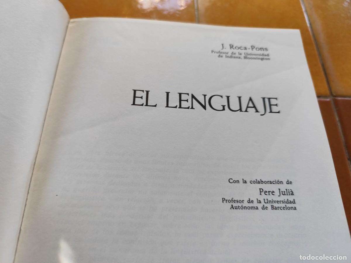 Libros de segunda mano: EL LENGUAJE / J.ROCA PONS / ZUX 32 / TEIDE - Foto 6