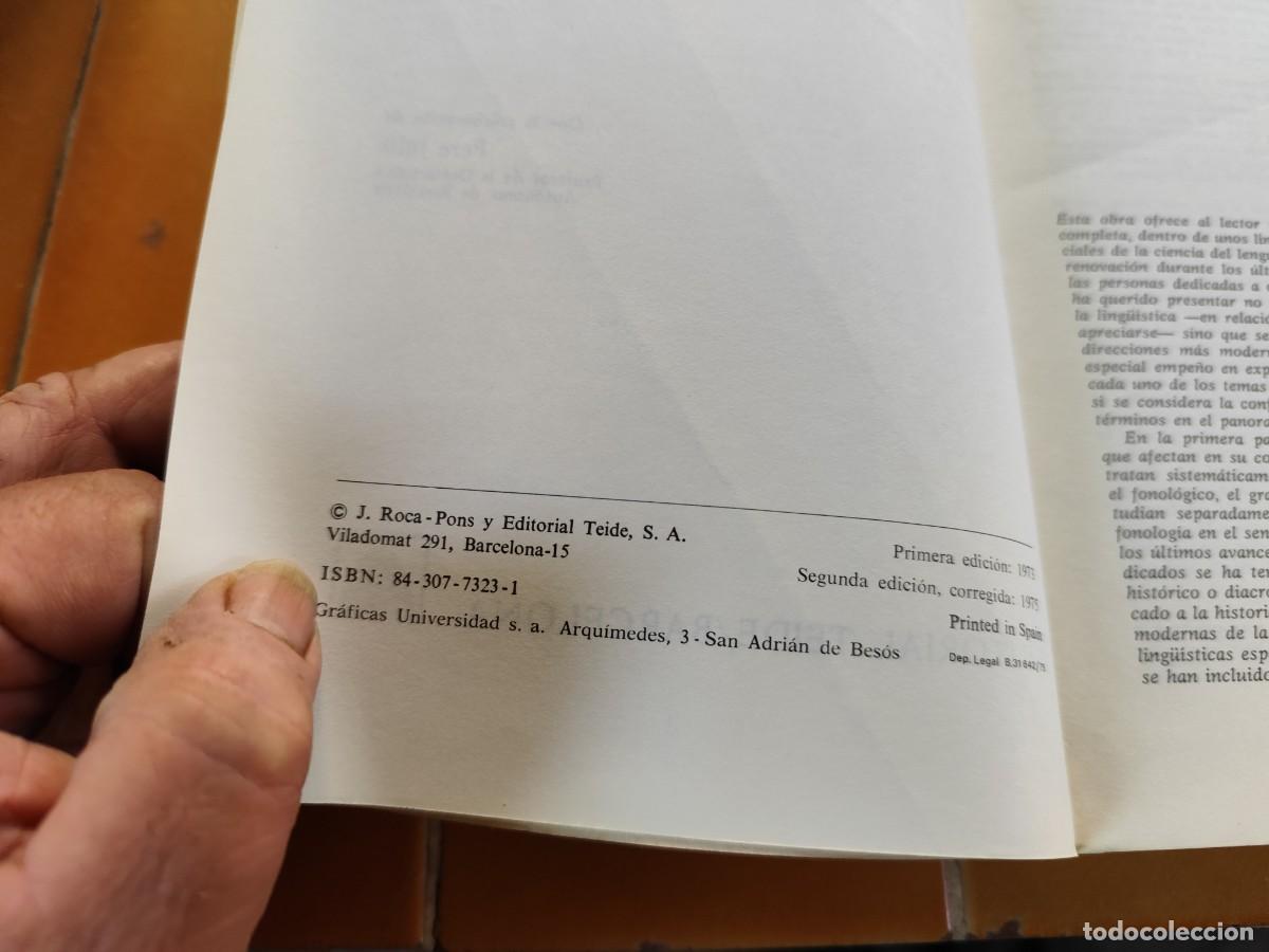 Libros de segunda mano: EL LENGUAJE / J.ROCA PONS / ZUX 32 / TEIDE - Foto 8