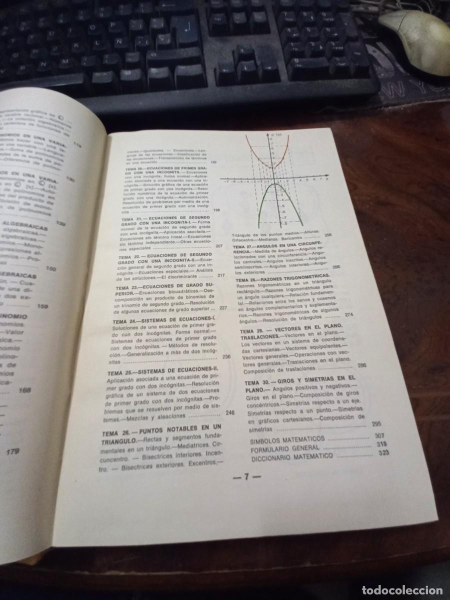 Libros de segunda mano: Nueva Matem&aacute;tica 8&ordm; E.G.B. Alvarez. Editorial Mi&ntilde;on 1.974 - Foto 6