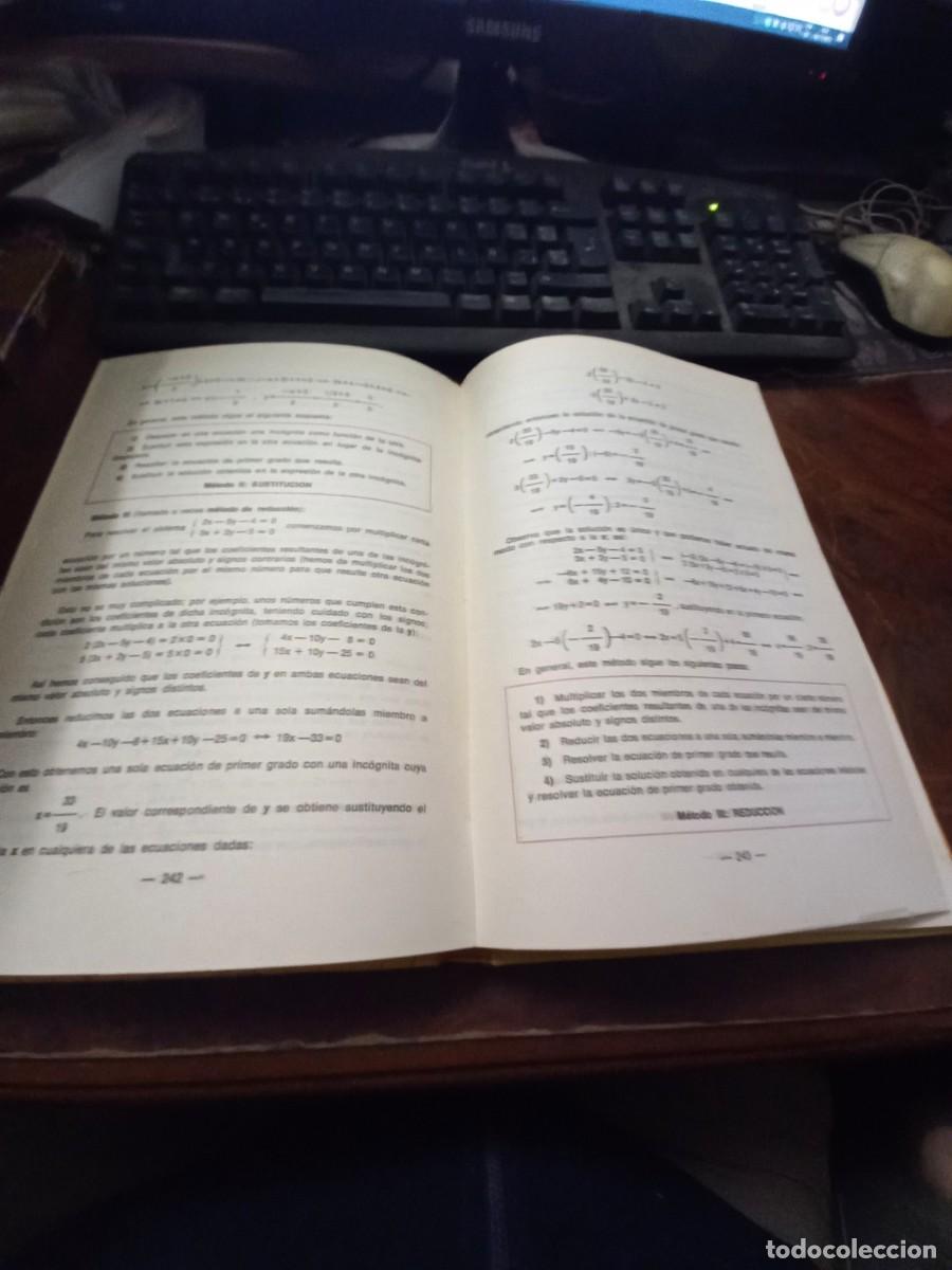 Libros de segunda mano: Nueva Matem&aacute;tica 8&ordm; E.G.B. Alvarez. Editorial Mi&ntilde;on 1.974 - Foto 9