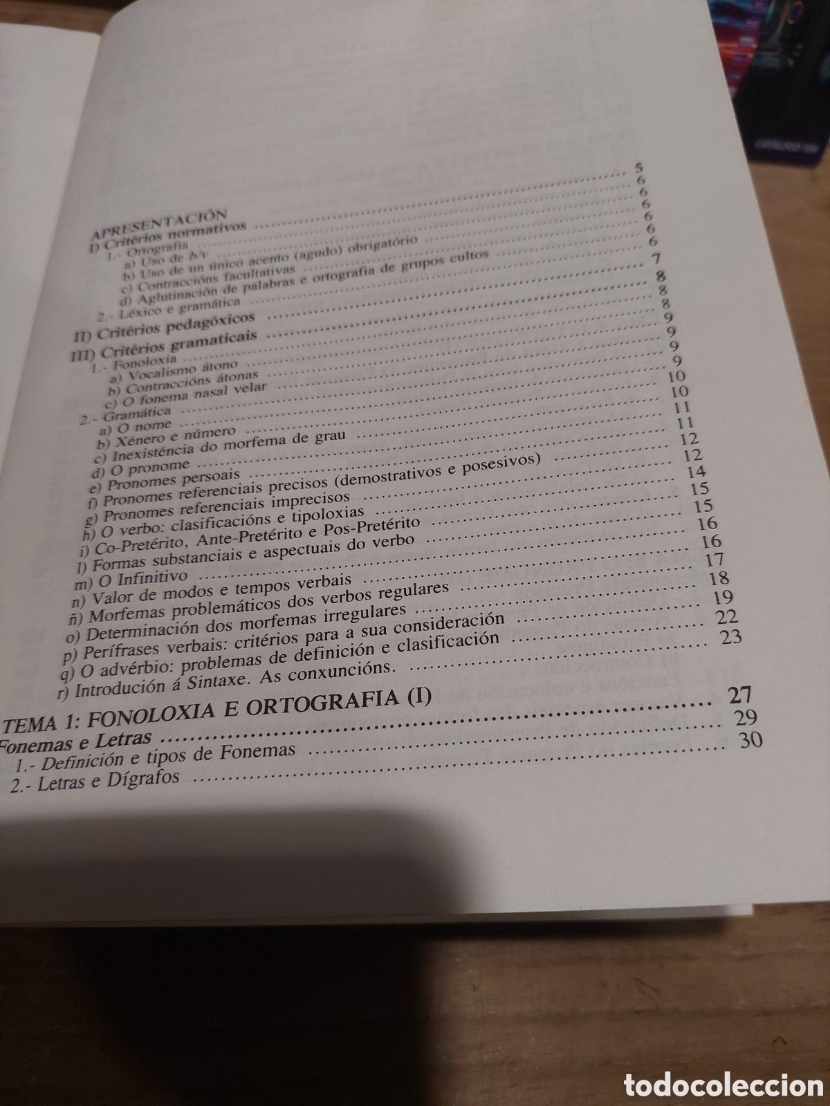 Libros de segunda mano: MANUAIS NOVA GRAM&Aacute;TICA DA LINGUA VIA LACTEA Gallego - Foto 3